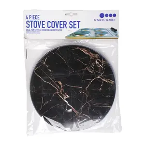 Đồ Đậy Bếp, Stove Cover Set, 2 Sizes, 4pcs (1 x 25cm, 3 x 20cm) - UNCLE BILLS